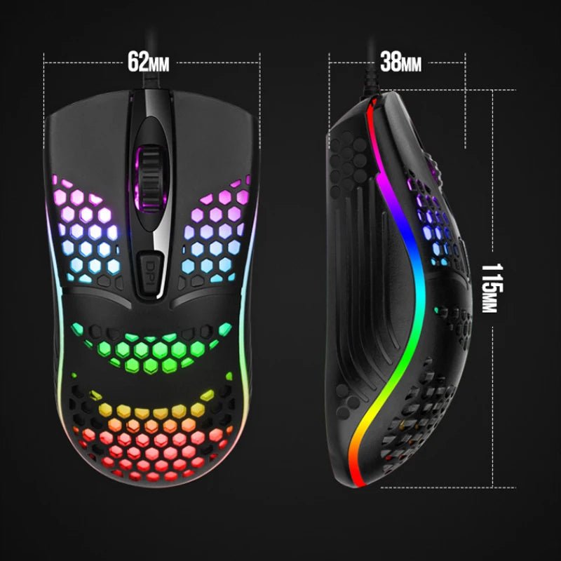Wired Gaming Mouse – 1600 DPI Optical - Onlytenbucks.com