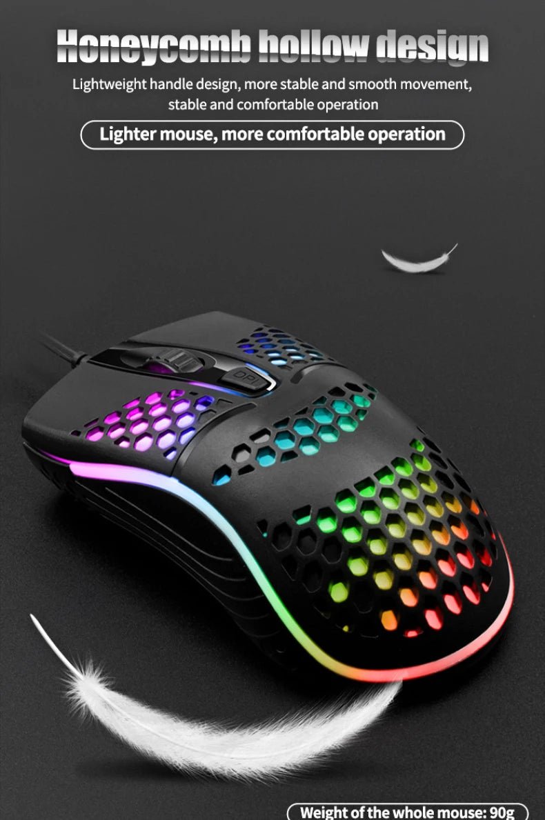 Wired Gaming Mouse – 1600 DPI Optical - Onlytenbucks.com