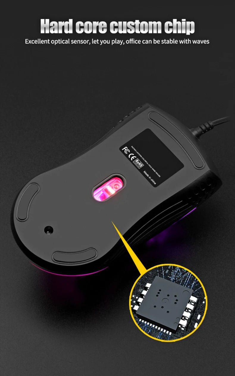 Wired Gaming Mouse – 1600 DPI Optical - Onlytenbucks.com