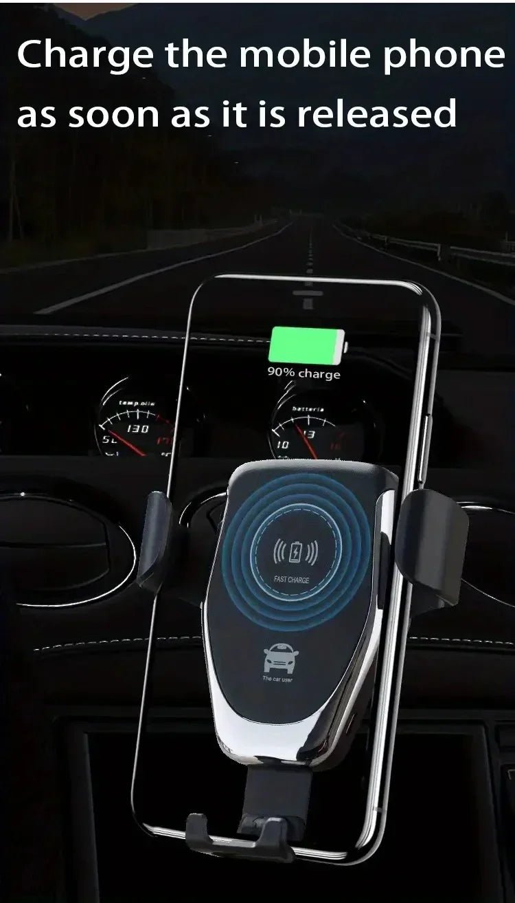 Wireless Car Charger – Gravity Induction Phone Holder - Onlytenbucks.com