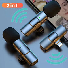 Wireless Lavalier Microphone – Rechargeable Clip - On Mic - Onlytenbucks.com