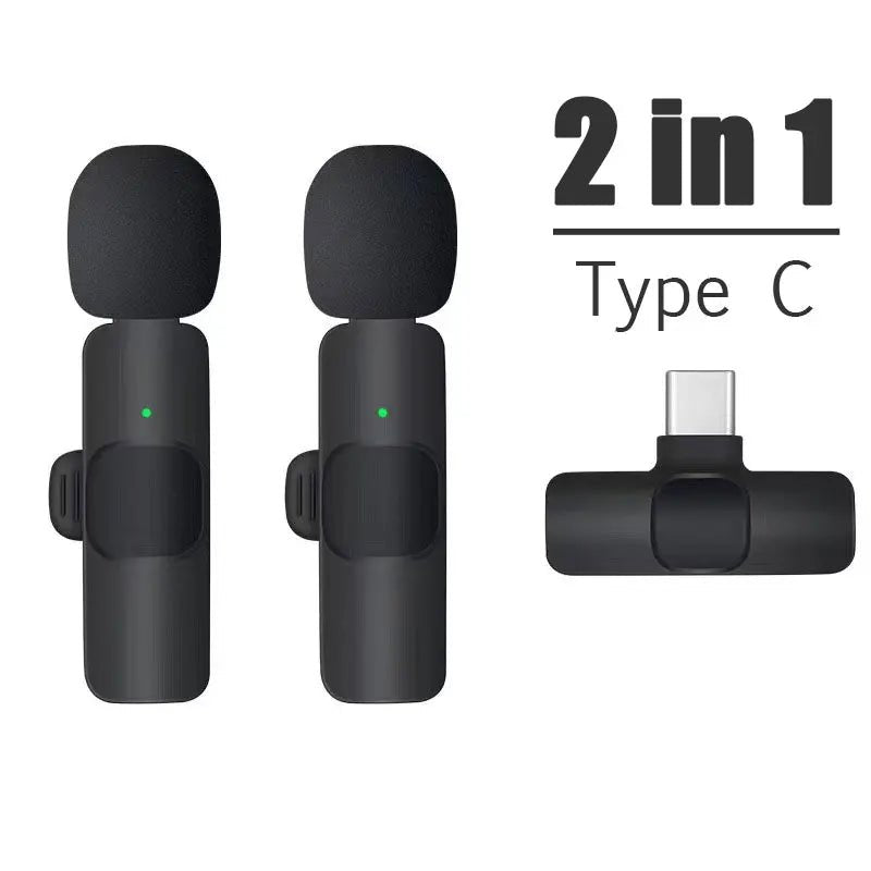 Wireless Lavalier Microphone – Rechargeable Clip - On Mic - Onlytenbucks.com