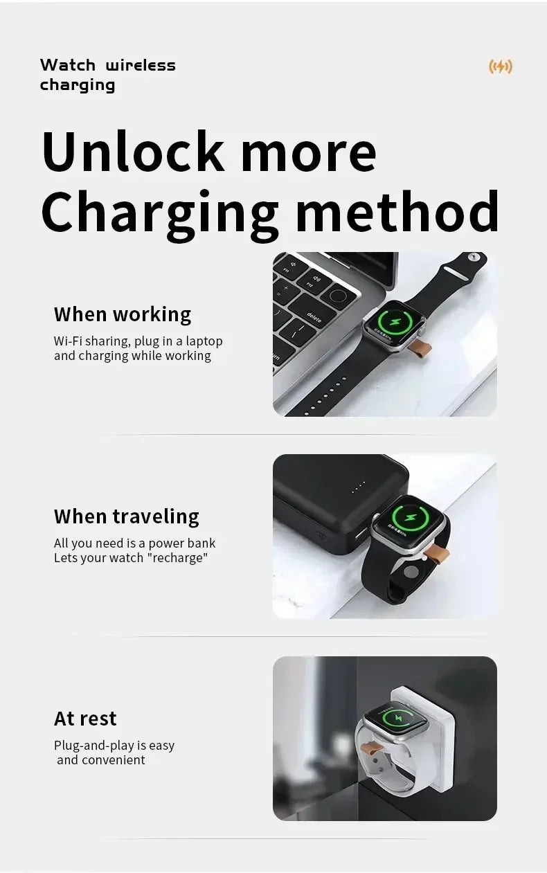 Wireless Magnetic Charger Dock Adapter for Apple Watch - Onlytenbucks.com