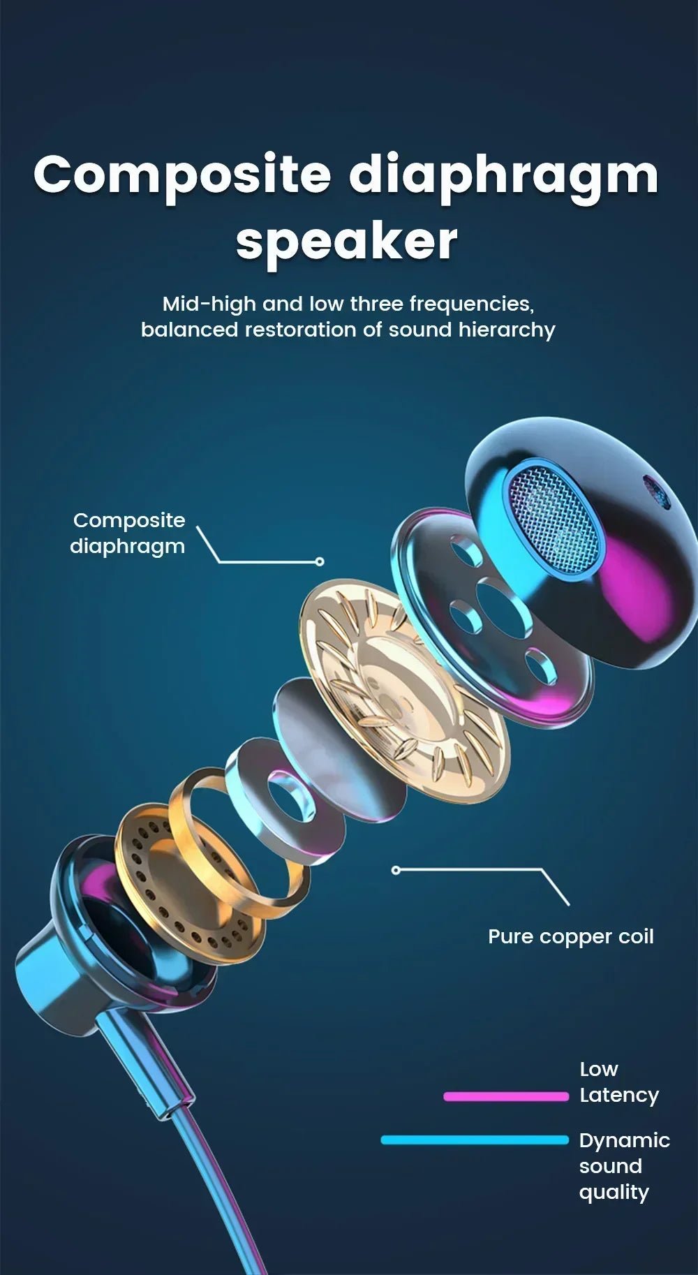 Wireless Neckband Headphones – Bluetooth 5.2 - Onlytenbucks.com