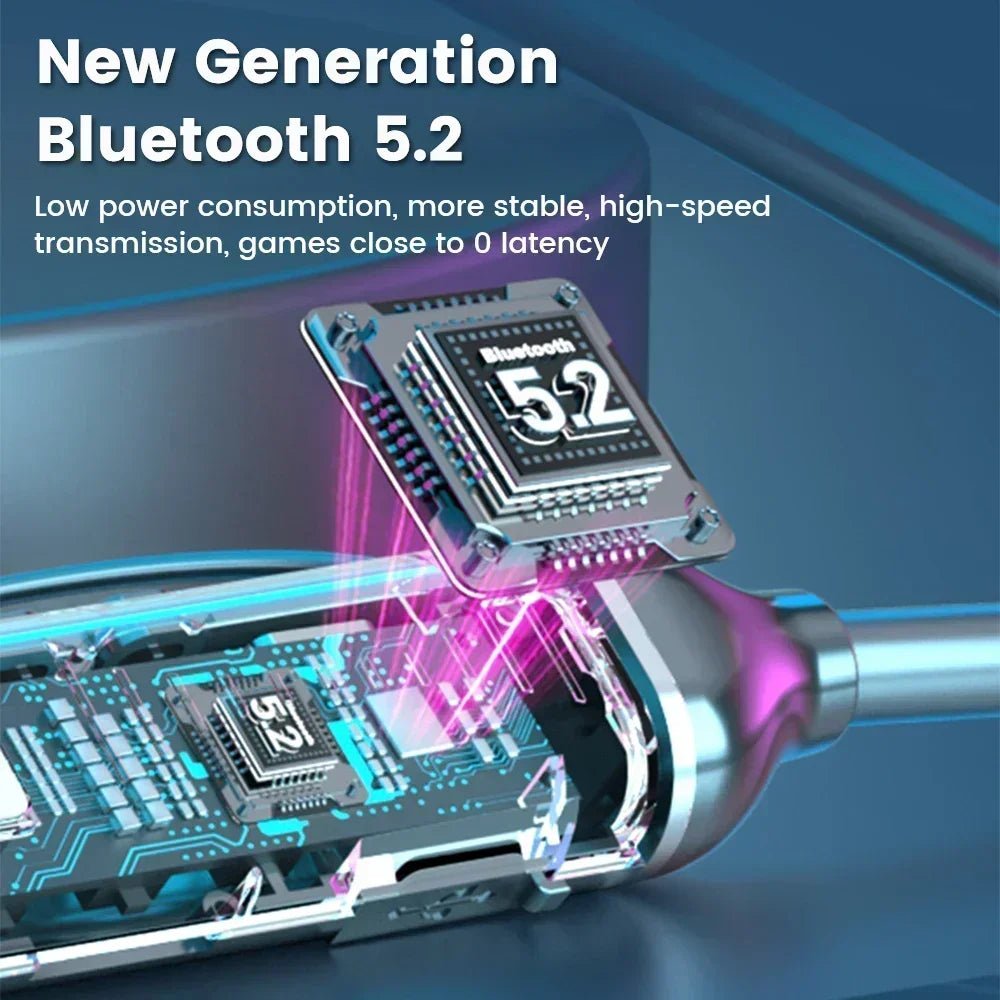 Wireless Neckband Headphones – Bluetooth 5.2 - Onlytenbucks.com