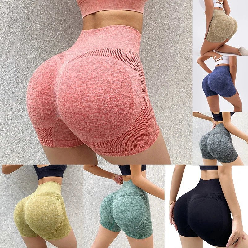 Women’s High Waist Sports Shorts – Quick - Dry Gym and Yoga Leggings - Onlytenbucks.com
