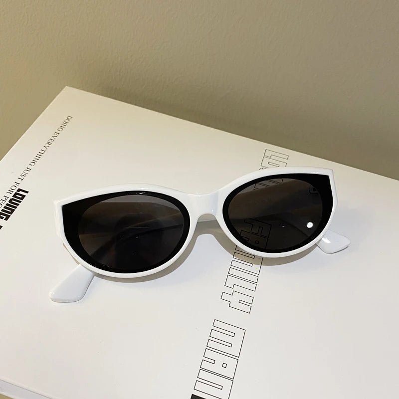 Women’s Small Cat Eye Sunglasses – Vintage Oval - Onlytenbucks.com