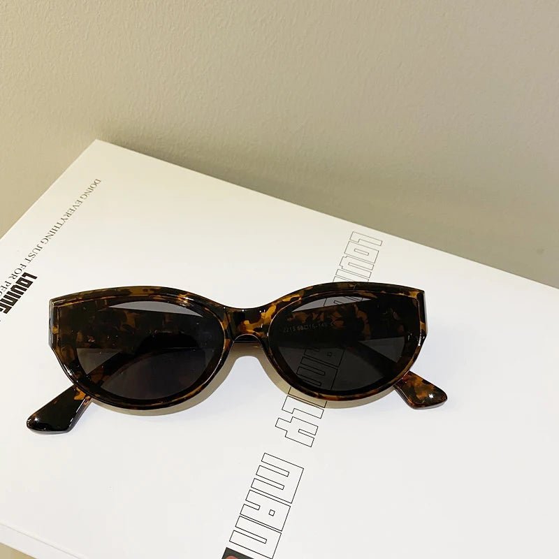 Women’s Small Cat Eye Sunglasses – Vintage Oval - Onlytenbucks.com
