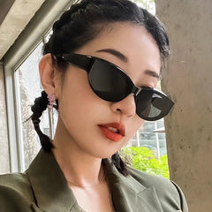 Women’s Small Cat Eye Sunglasses – Vintage Oval - Onlytenbucks.com