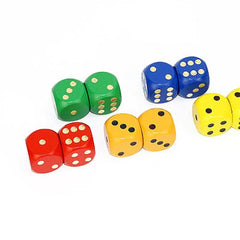 Wooden Dice Toy – Large 1.96 in - Onlytenbucks.com