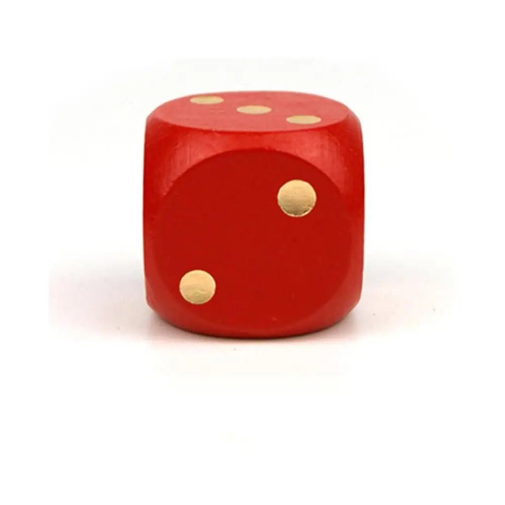 Wooden Dice Toy – Large 1.96 in - Onlytenbucks.com