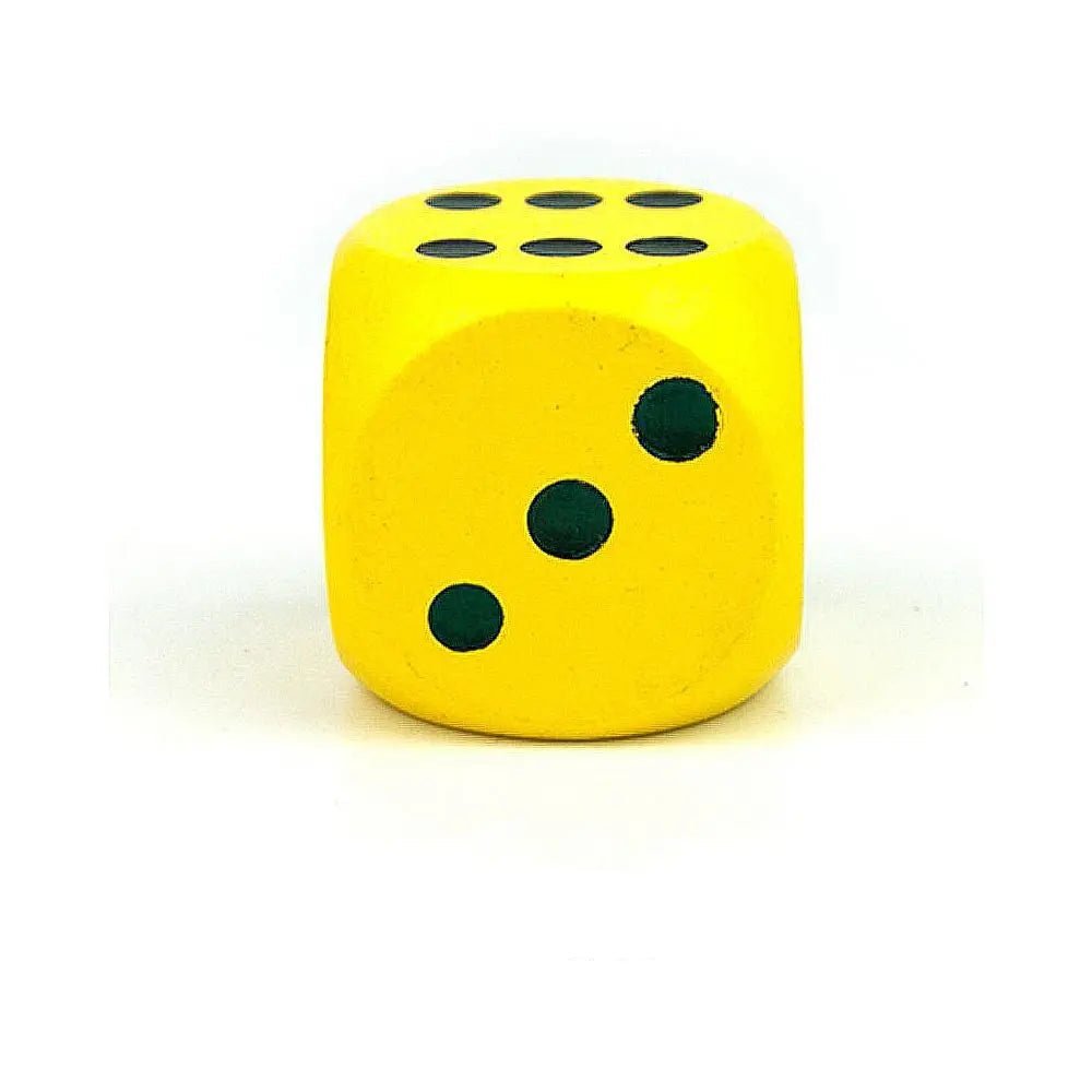 Wooden Dice Toy – Large 1.96 in - Onlytenbucks.com