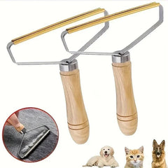 Wooden Handle Pet Hair Remover - Onlytenbucks.com