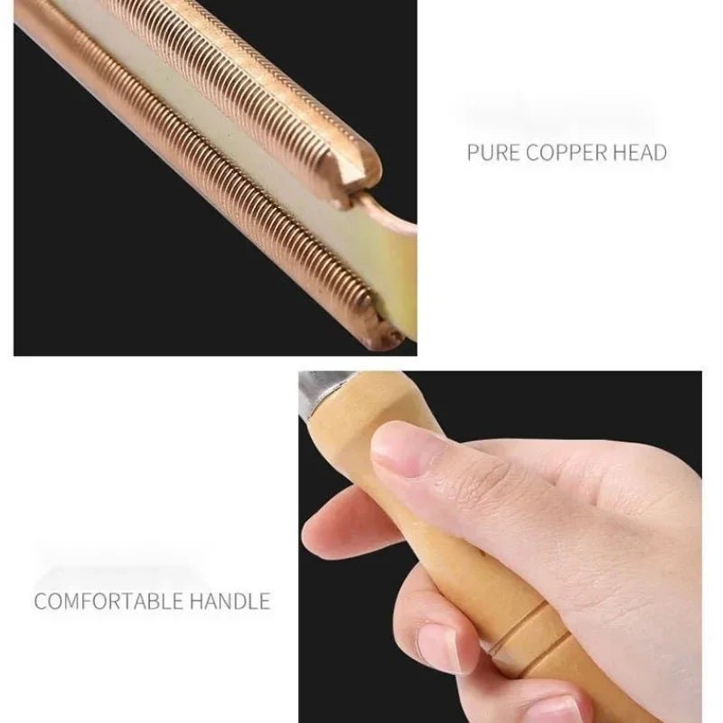 Wooden Handle Pet Hair Remover - Onlytenbucks.com