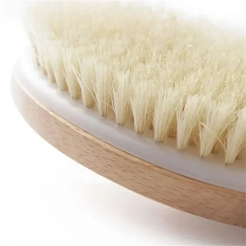 Wooden Long Handle Bath Brush - Onlytenbucks.com