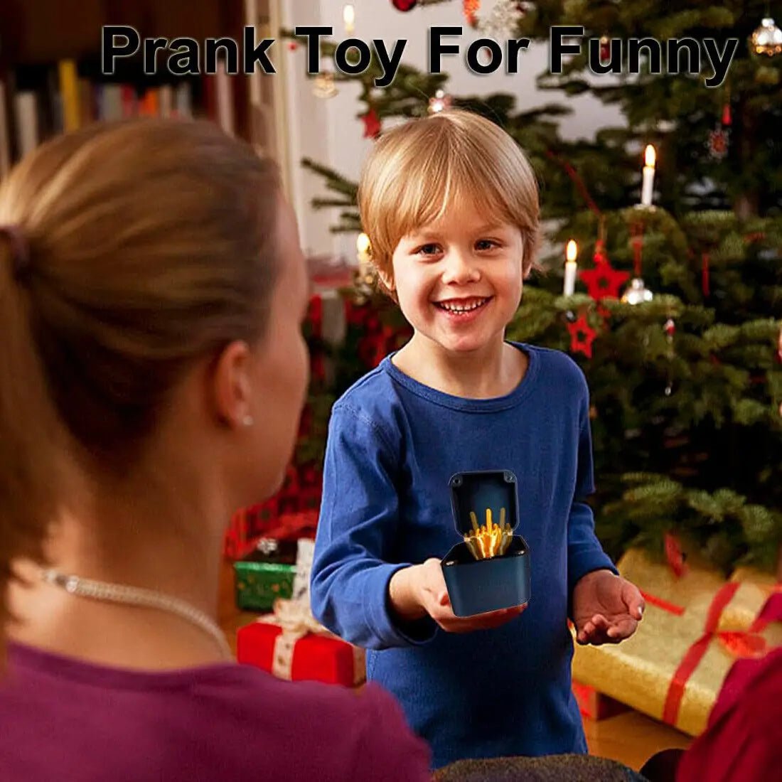 Wooden Spider Prank Box – Surprise Insect Joke - Onlytenbucks.com