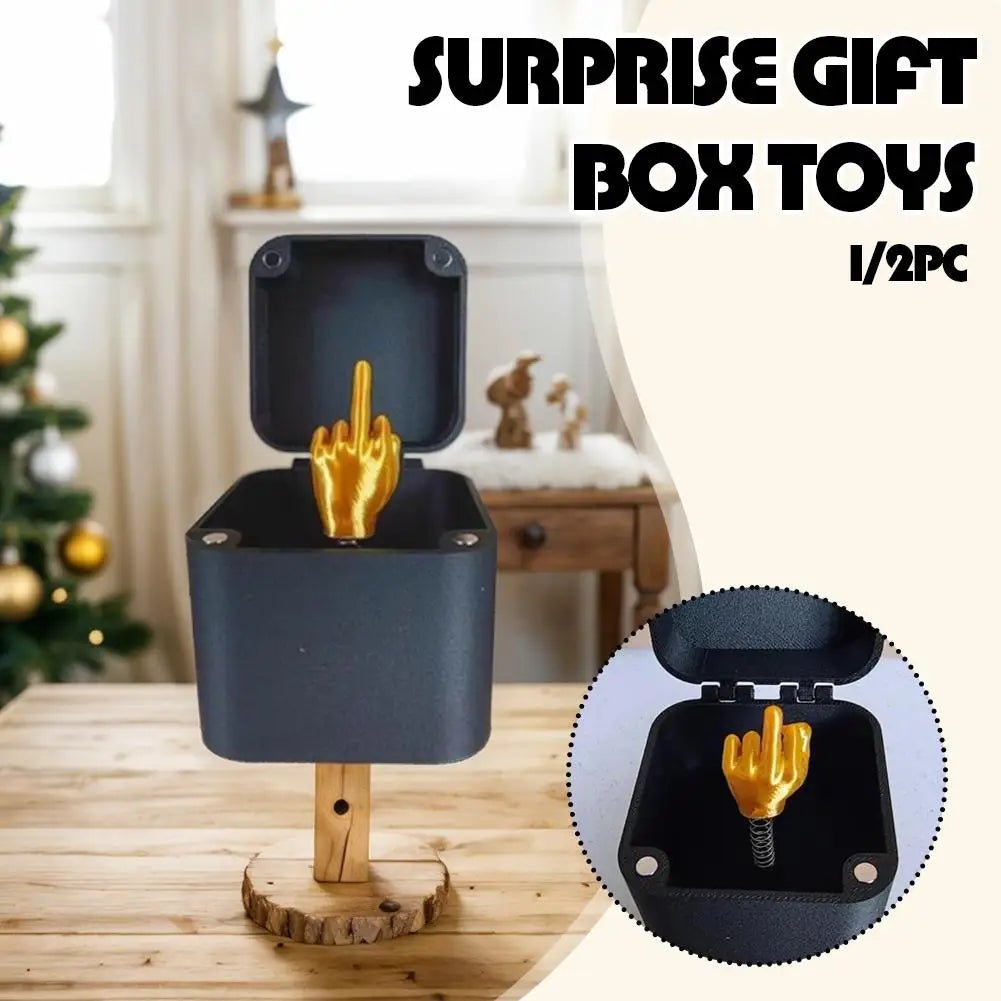 Wooden Spider Prank Box – Surprise Insect Joke - Onlytenbucks.com