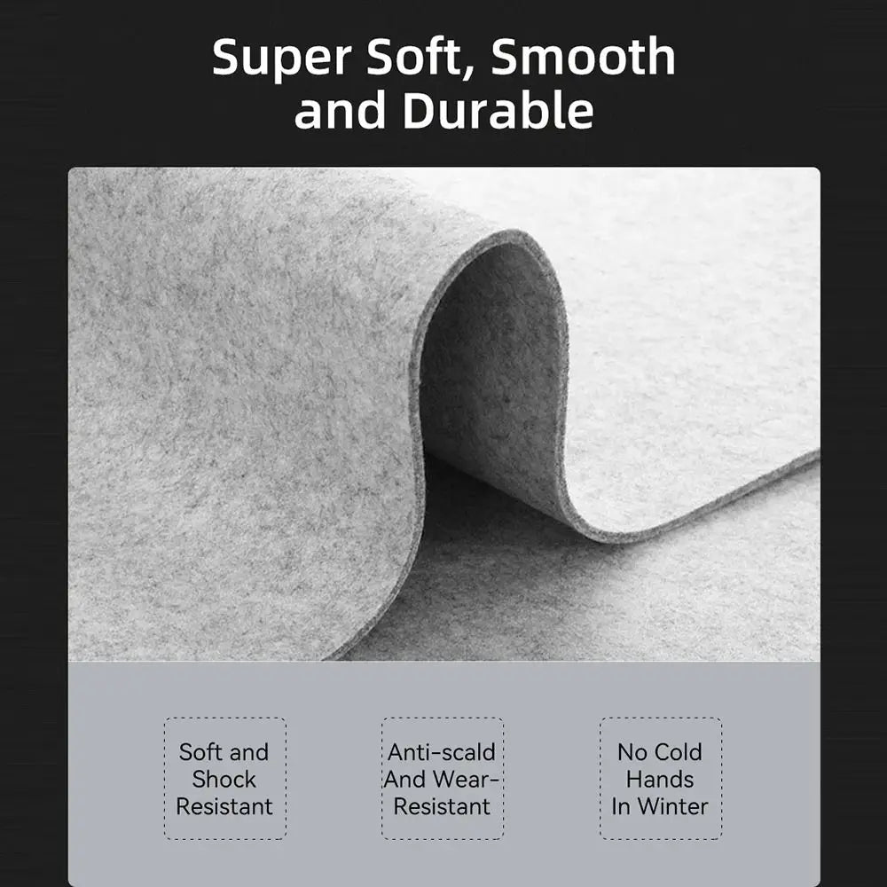 Wool Felt Desk Mat – Large Non - Slip Mouse Pad - Onlytenbucks.com