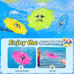 Water Flying Discs – Colorful Pool and Beach Frisbees - Onlytenbucks.com