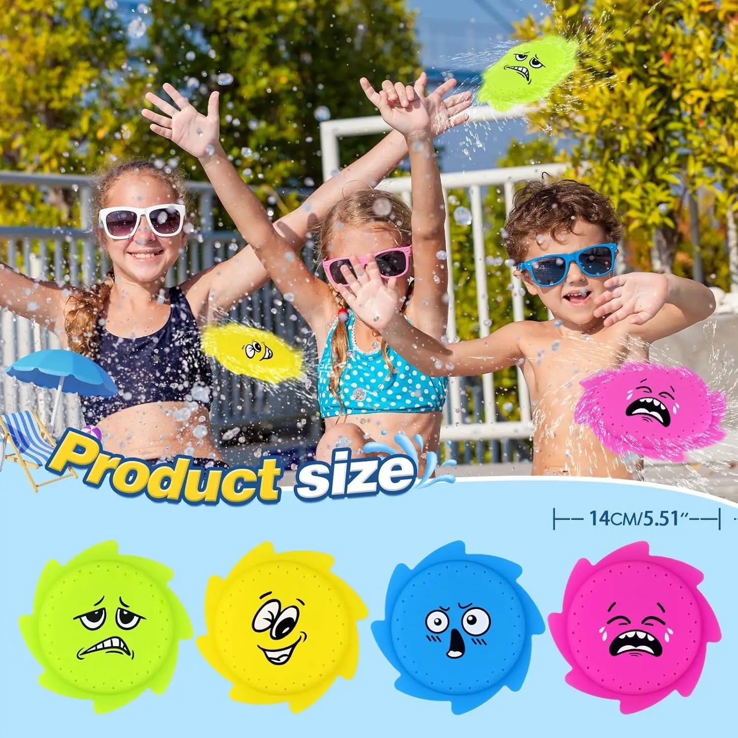 Water Flying Discs – Colorful Pool and Beach Frisbees - Onlytenbucks.com