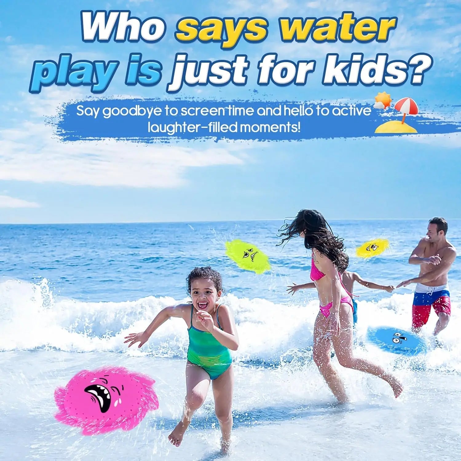 Water Flying Discs – Colorful Pool and Beach Frisbees - Onlytenbucks.com