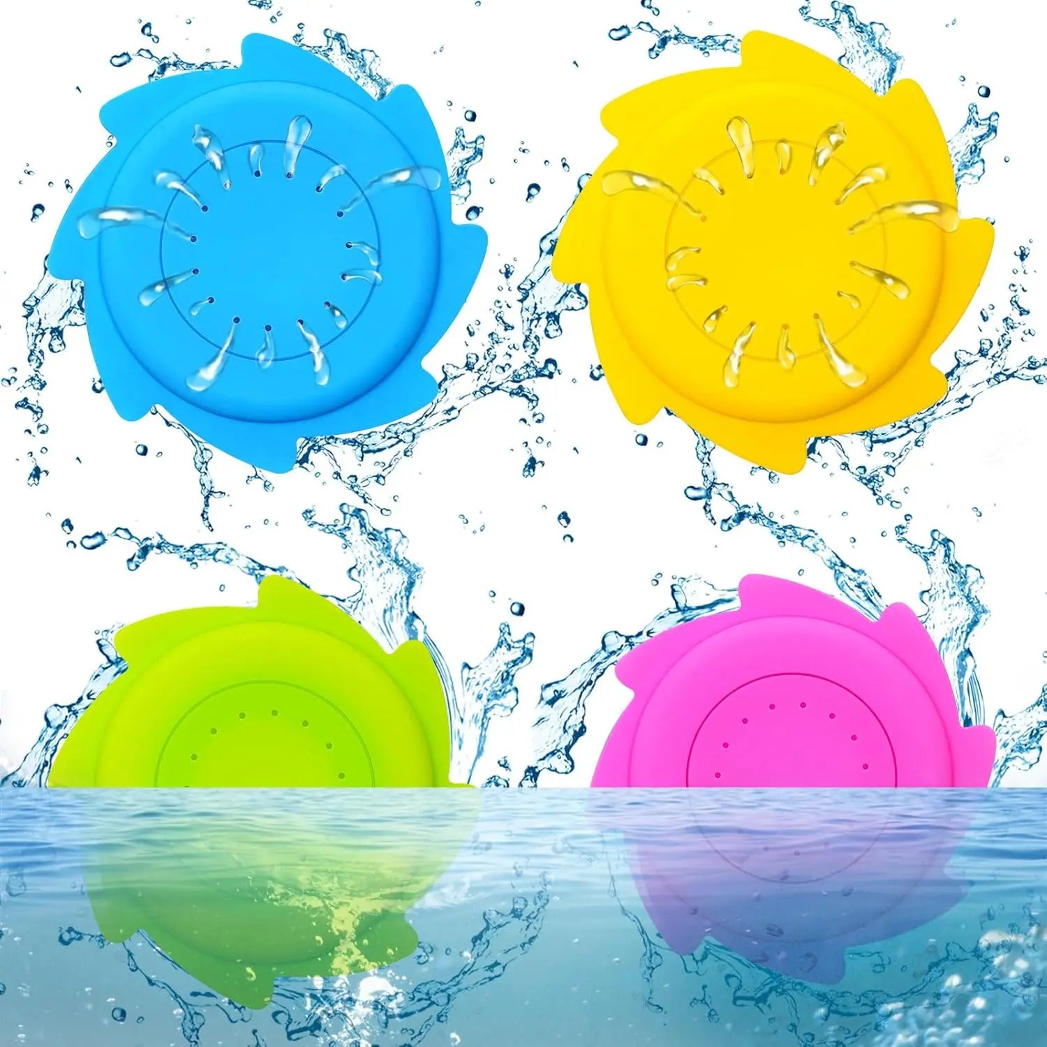 Water Flying Discs – Colorful Pool and Beach Frisbees - Onlytenbucks.com